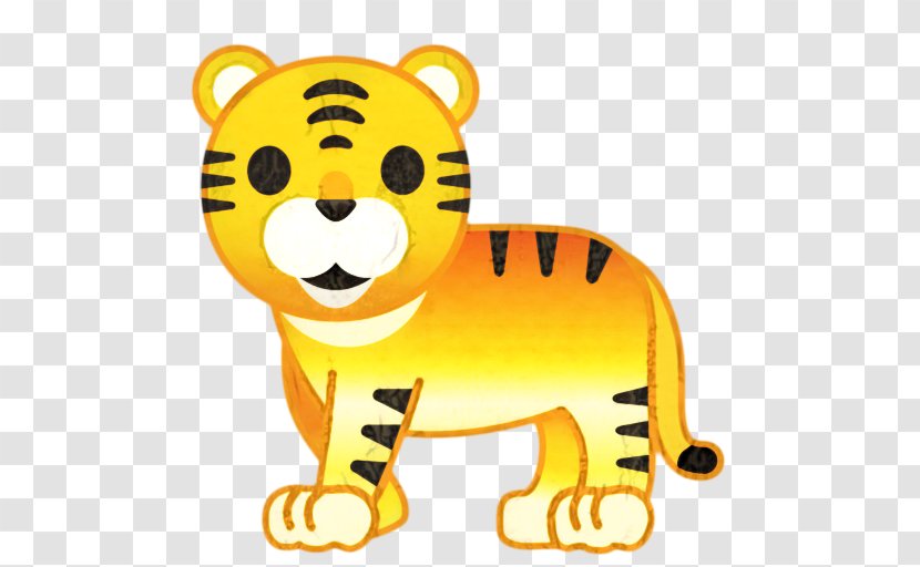 Emoji Background - Tiger Wildlife Transparent PNG