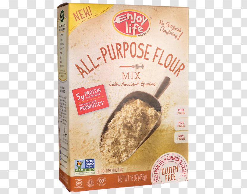 Chocolate Brownie Baking Mix Flour Gluten-free Diet - Bread - Gram Transparent PNG