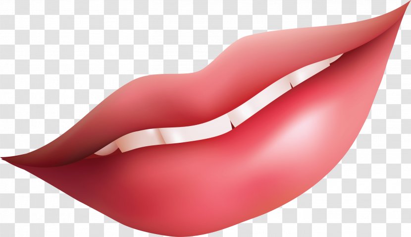 Lip Mouth Kiss Clip Art - Heart - Teeth Image Transparent PNG