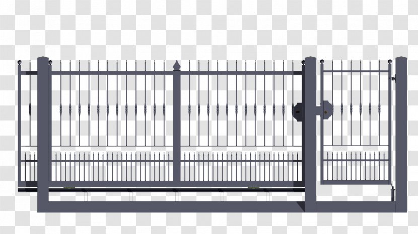Gate Chambranle Window Door Wrought Iron - Galvanization - Cans Transparent PNG