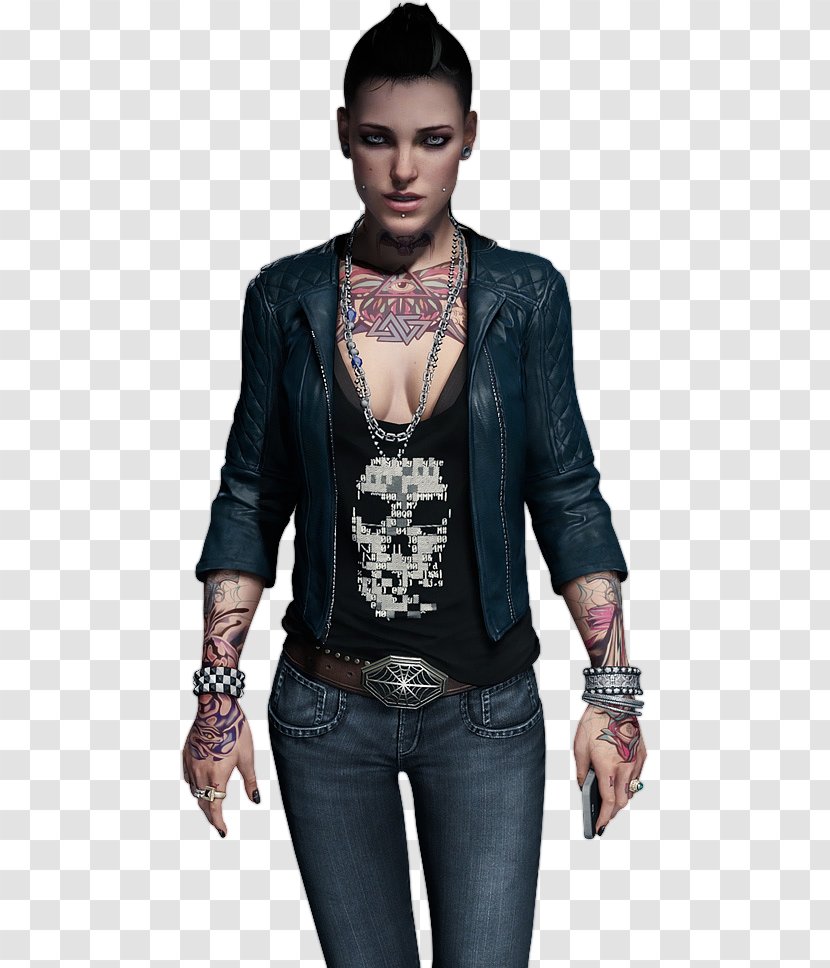 Watch Dogs 2 Video Game Aiden Pearce Coat - Jacket - Wednesday Addams Transparent PNG