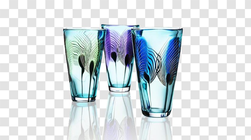 Glass Art Cup Transparency And Translucency - Vase - Three Beautiful Transparent PNG