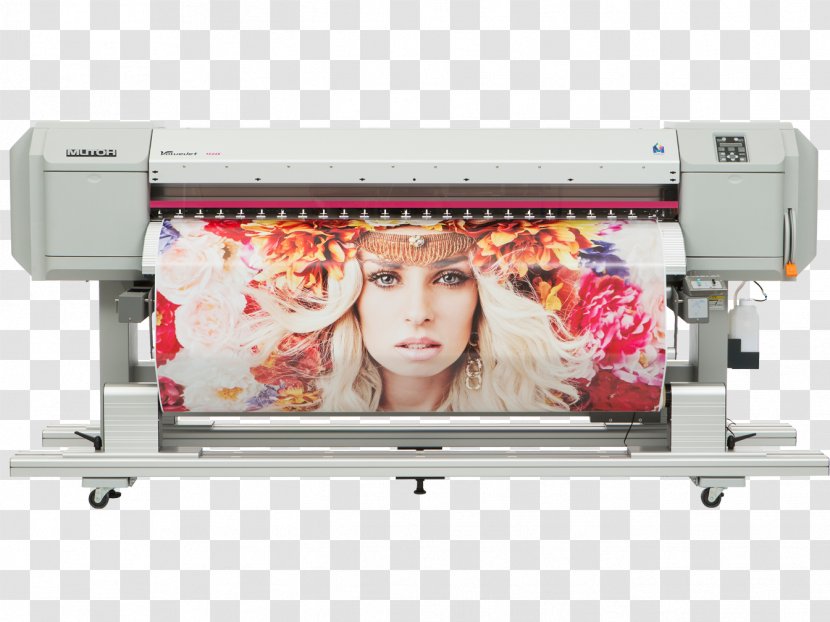 Wide-format Printer Printing Mutoh Europe Nv Ink Transparent PNG