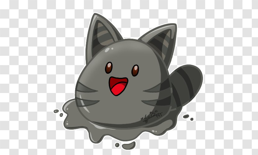 Slime Rancher Whiskers Tabby Cat - Drawing Transparent PNG