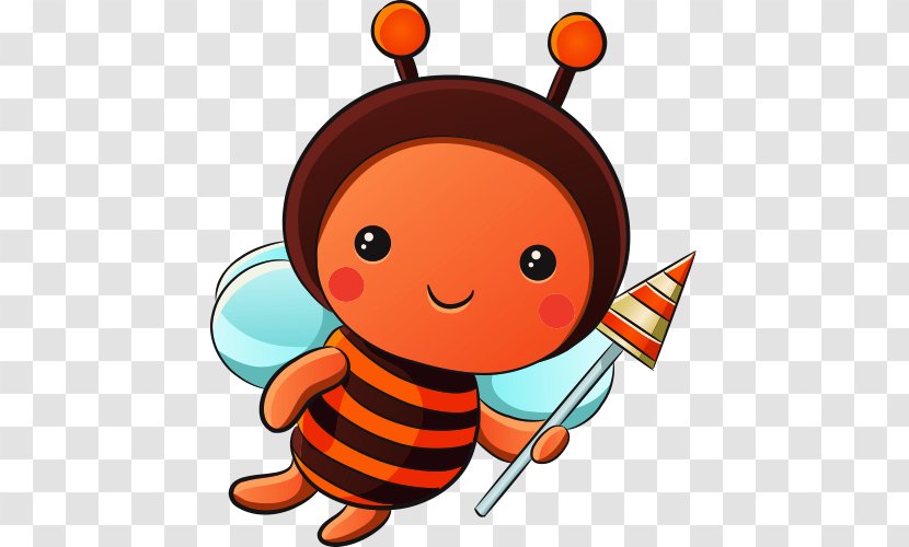 Apidae Insect Honey Bee - Smile - Cartoon Bees Transparent PNG
