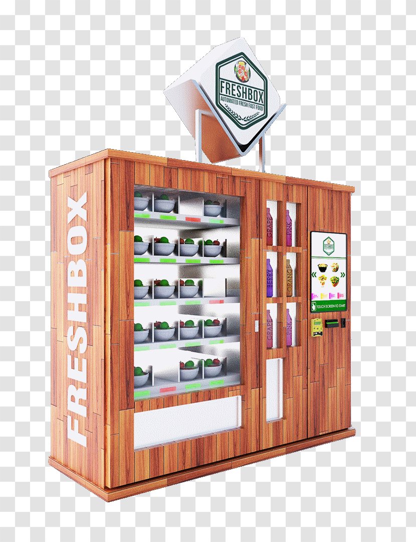 Vending Machines Newspaper Machine Business Manufacturing - Display Case Transparent PNG