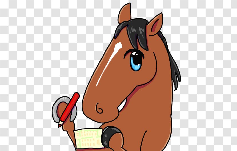 Mustang Rein Mane Halter Clip Art - Nose Transparent PNG