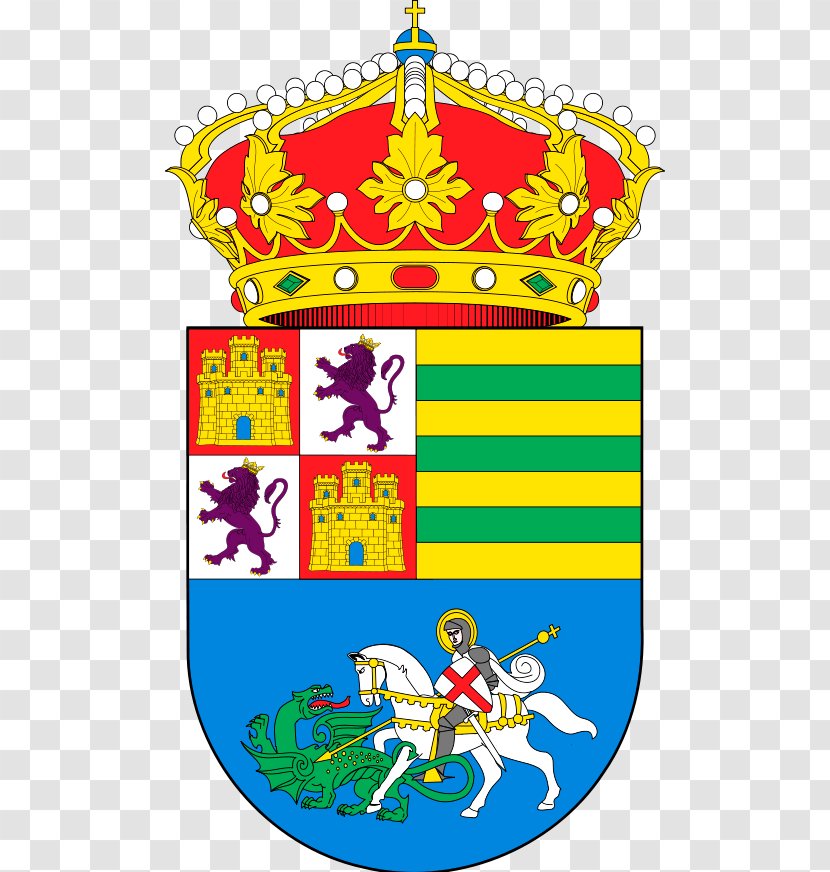 Espina & Delfín Escutcheon Coat Of Arms La Puebla De Alfindén Crest - Spain - Escudo Caballeros Transparent PNG