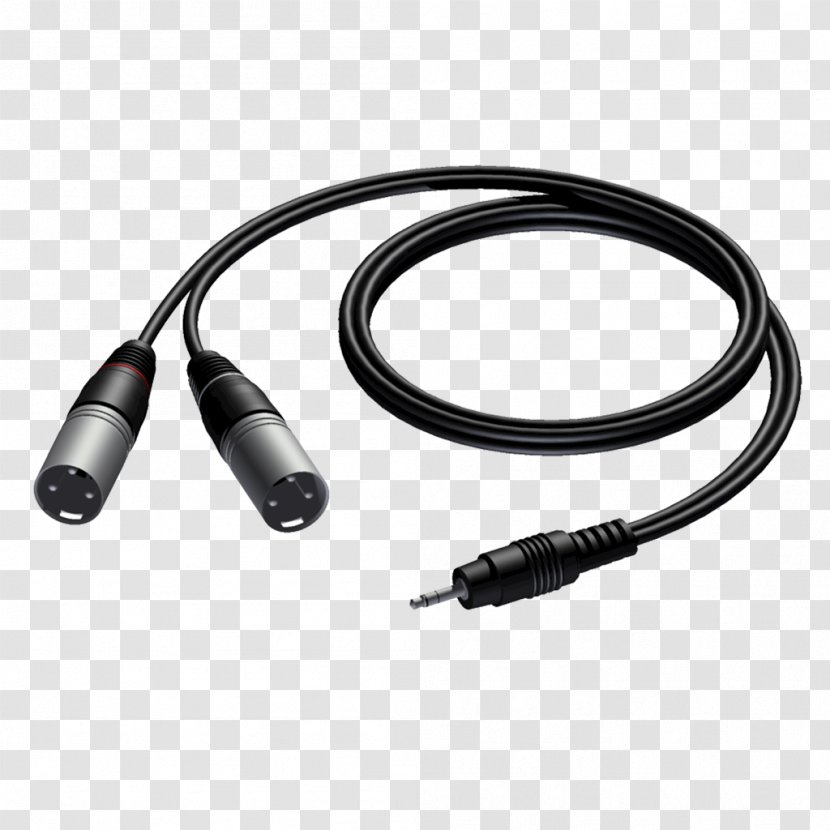 XLR Connector Phone RCA Stereophonic Sound Electrical Cable - Ac Power Plugs And Sockets Transparent PNG