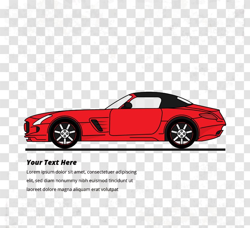 Red Car - Photography - Vehicle Transparent PNG
