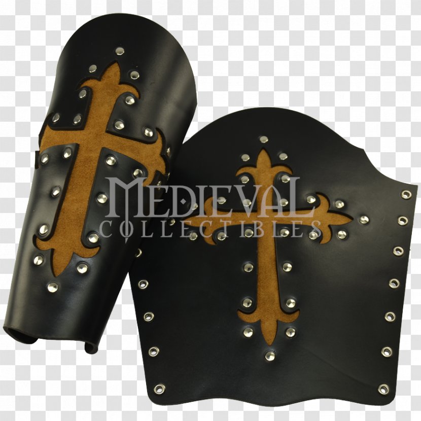 Bracer Leather Shield Ball Cross Transparent PNG