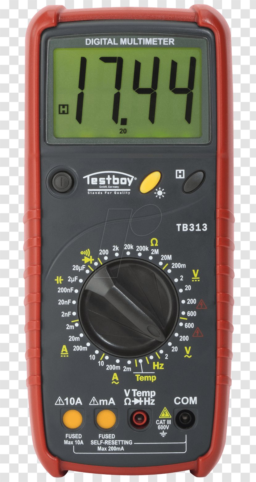 Digital Multimeter Solenoid Voltmeter Electronics Data Transparent PNG