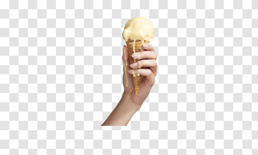 Ice Cream Cone Strawberry Transparent PNG