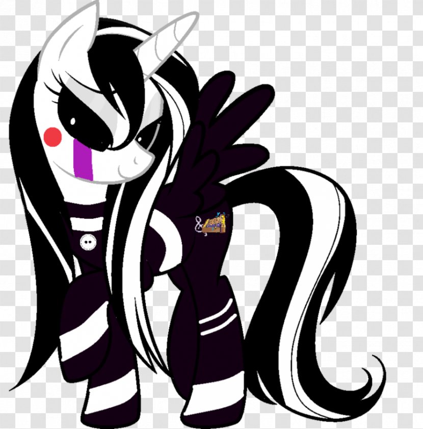 Pony Five Nights At Freddy's 2 Freddy's: Sister Location Marionette Winged Unicorn - Watercolor - My Little Transparent PNG