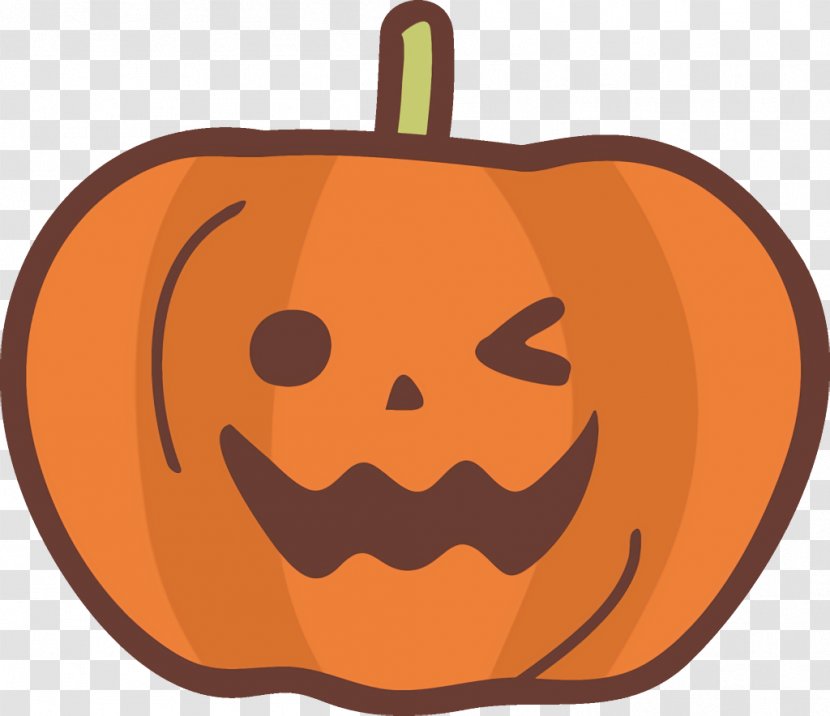Jack-o-Lantern Halloween Pumpkin Carving - Winter Squash - Vegetable Fruit Transparent PNG