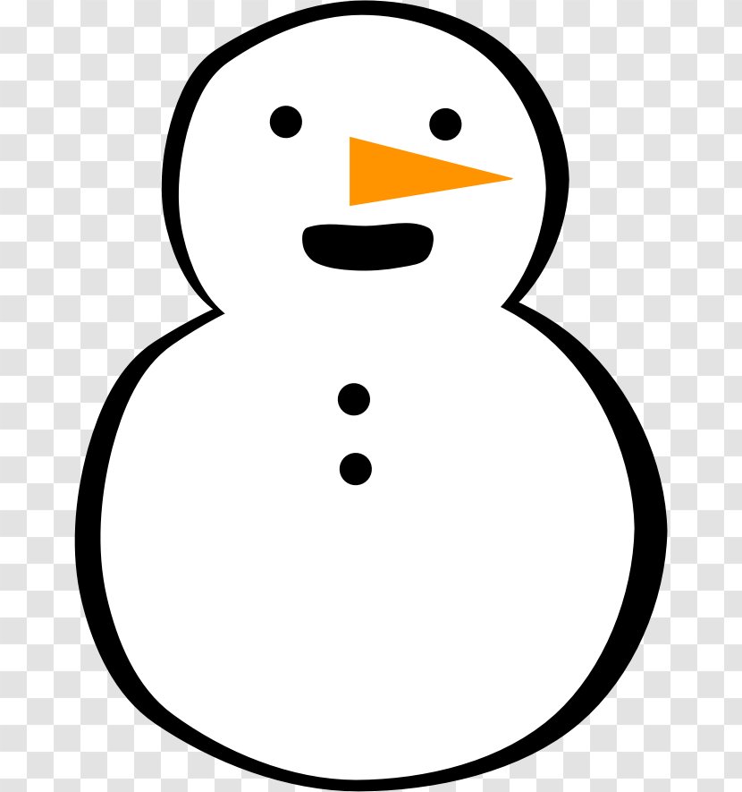 Clip Art Image - Smile - Snowman Family Sign Transparent PNG