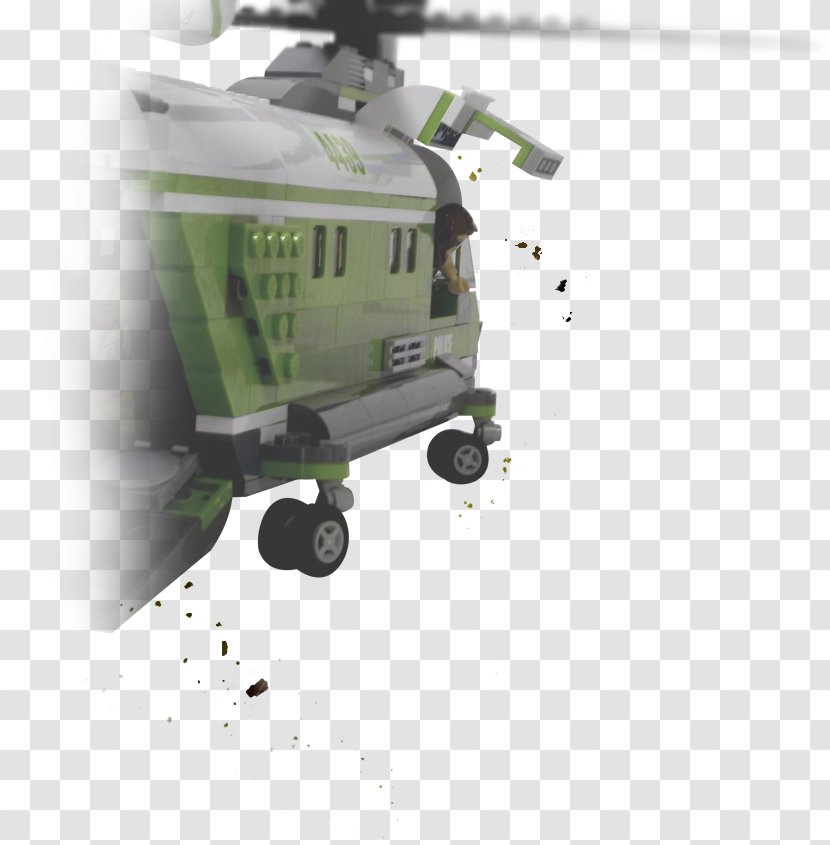 Helicopter BrickArms Aircraft Rotorcraft Weapon - Rotor Transparent PNG