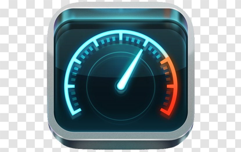 Speedtest.net Internet Access IPhone - Speed Meter Transparent PNG