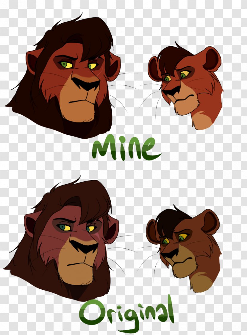 Lion Kion Simba Zira Nuka - Cartoon Transparent PNG