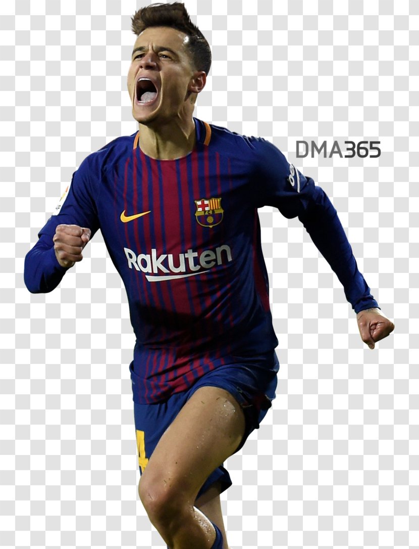 Philippe Coutinho FC Barcelona Jersey Football Clip Art - Player Transparent PNG