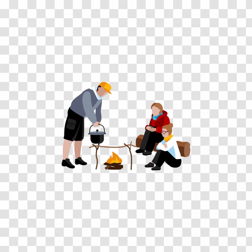 Cartoon - Picnic - Wild Barbecue Transparent PNG