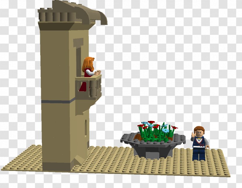 Romeo And Juliet LEGO Balcony - Toy Transparent PNG