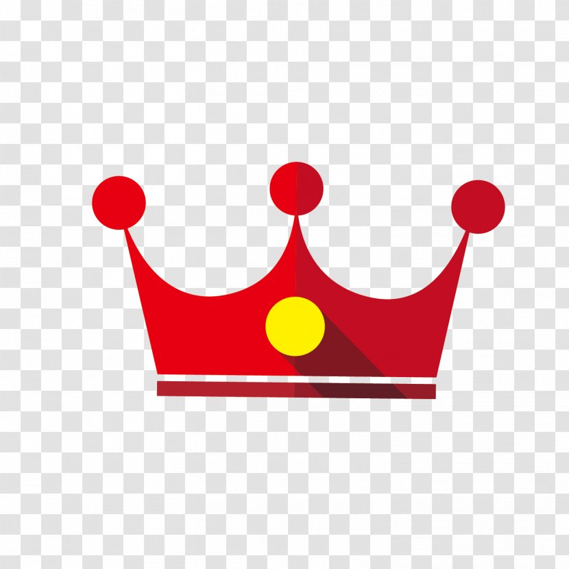 Crown Illustration - Heraldry - Vector Red Transparent PNG