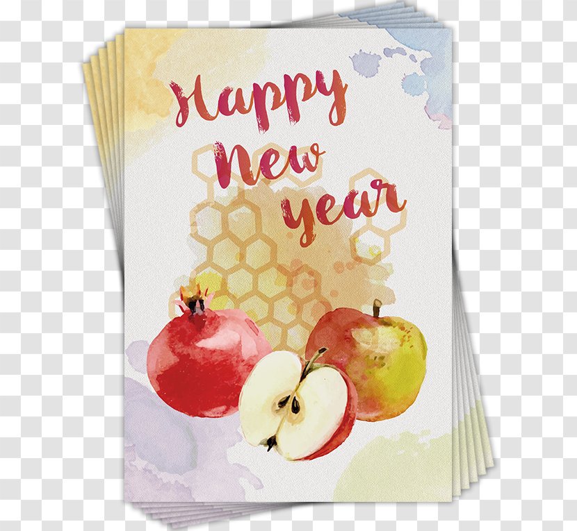 Greeting & Note Cards Wish Rosh Hashanah Chinese New Year - Food - Birthday Transparent PNG