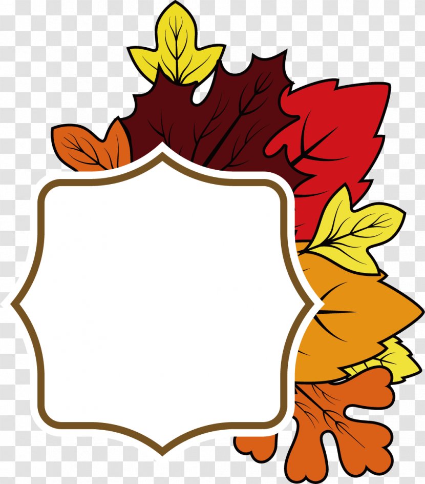 Maple Leaf Speech Balloon Clip Art - Tree - Pattern Marking Box Tips Transparent PNG