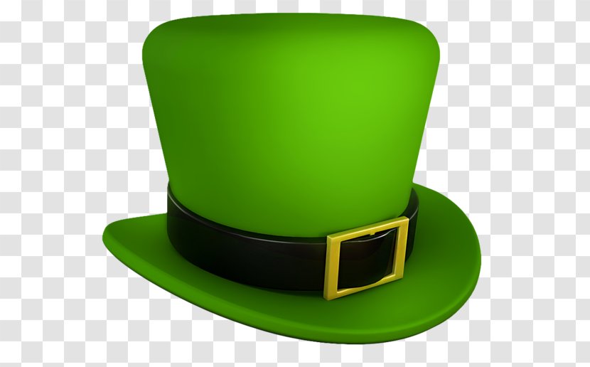Leprechaun Party Hat Cap Clip Art - Top - Green Transparent PNG