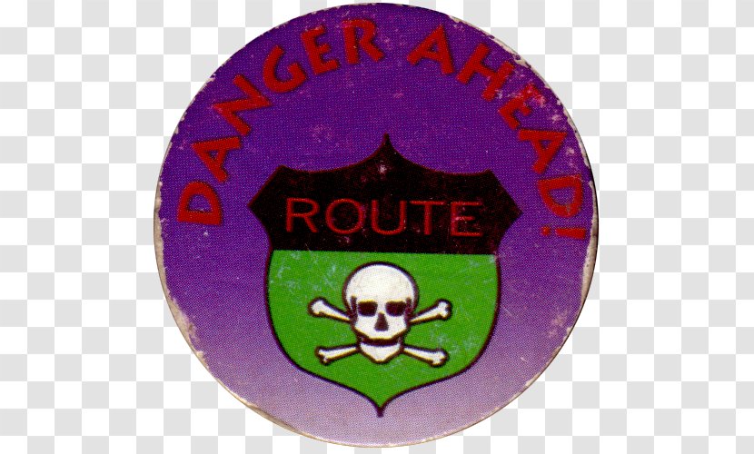 Badge Font - Purple - Twisties Transparent PNG