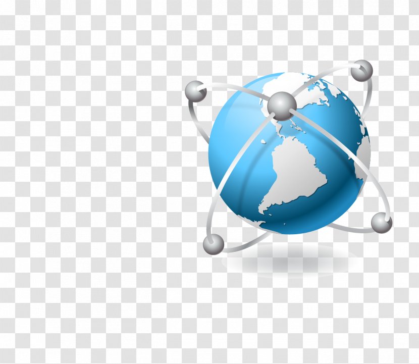 Digital Marketing Internet Computer Network World Wide Web Icon - Business - Blue Earth Transparent PNG