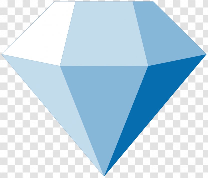 Blue Diamond Clip Art - Shape Transparent PNG
