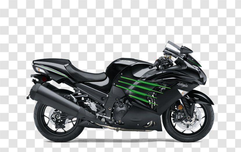 Kawasaki Ninja ZX-14 H2 Motorcycles - Automotive Exhaust - Motorcycle Transparent PNG