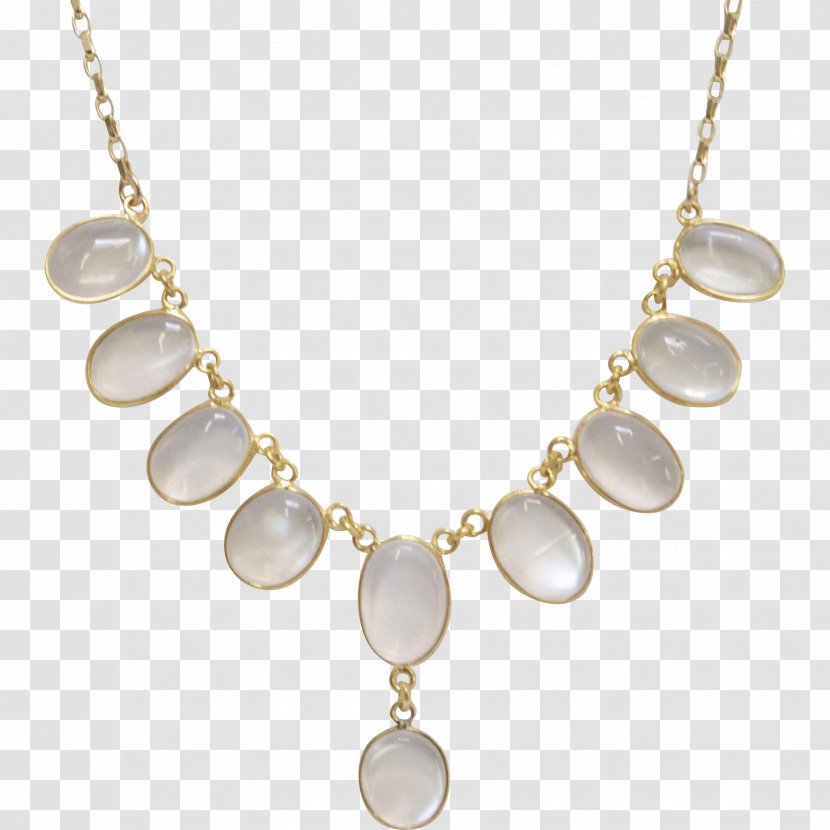 Pearl Locket Necklace Jewellery Transparent PNG