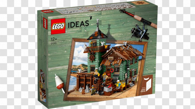 LEGO 21310 Ideas Old Fishing Store Lego Racers Toy - Fish Shop Transparent PNG