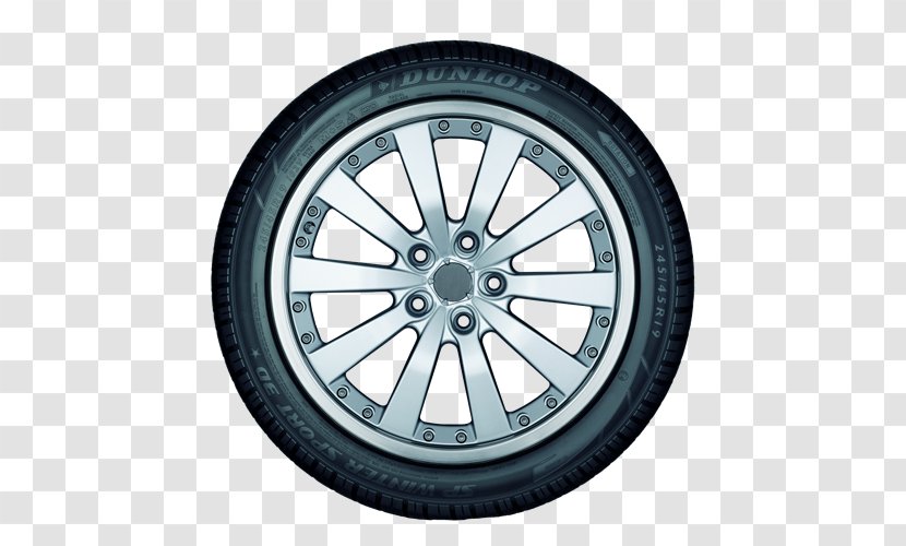 Car Tire Dunlop Tyres Winter Sport - Auto Part Transparent PNG