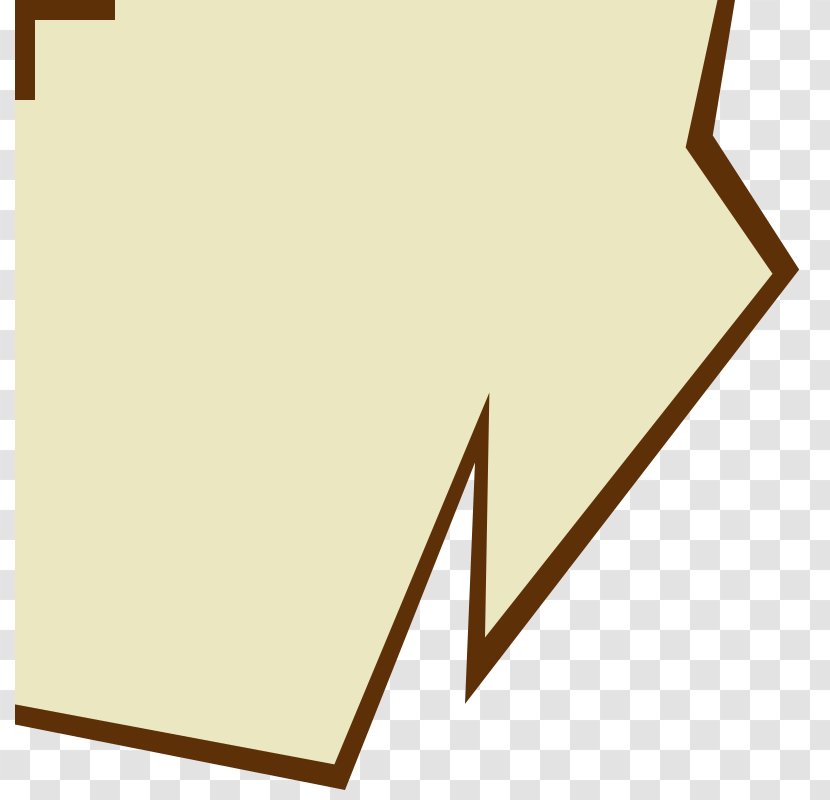 Paper Post-it Note Clip Art - Triangle - Map Transparent PNG