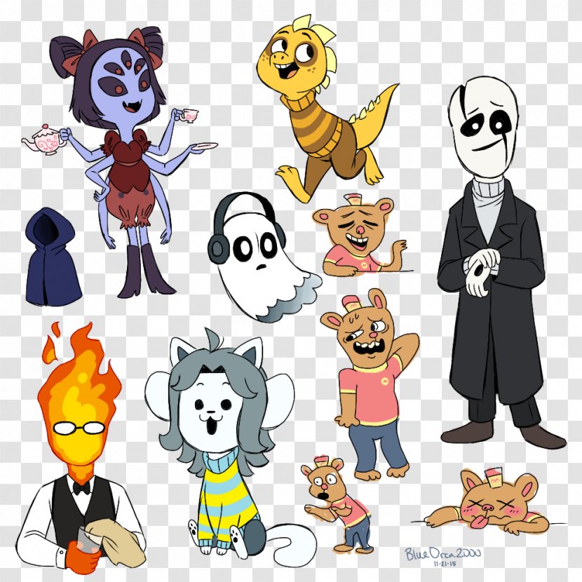 Undertale Drawing Character Art - Silhouette - The Boss Baby Transparent PNG
