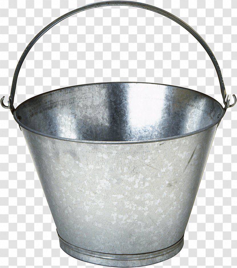 Bucket Pail Plastic - Iron Image Transparent PNG