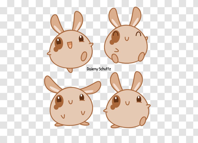 Domestic Rabbit Hare Easter Bunny Food - Snout Transparent PNG
