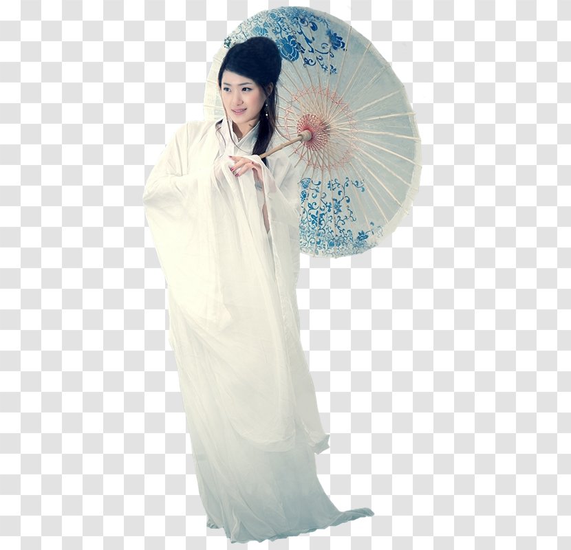 Robe Gown Costume Headgear - Flower - Frame Transparent PNG