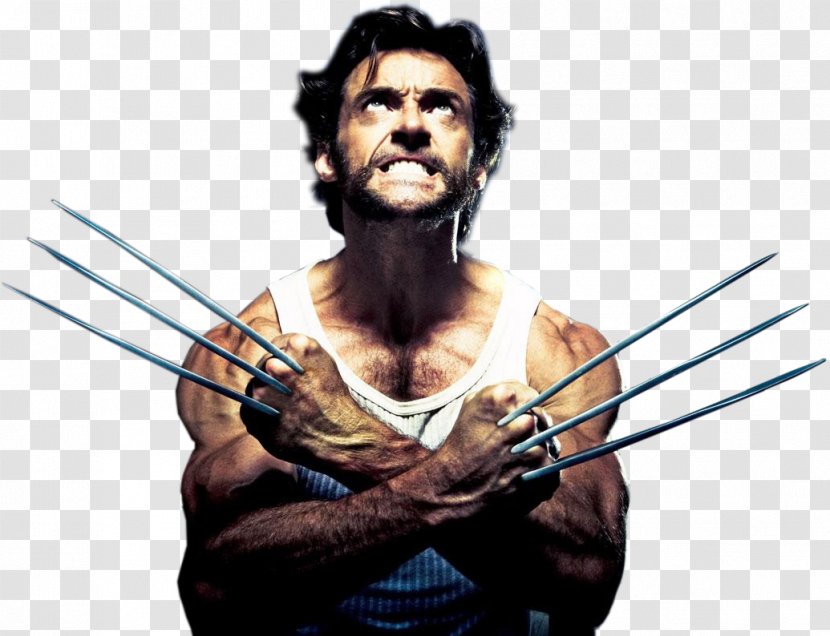 Hugh Jackman The Wolverine Deadpool - Finger - X-men Transparent PNG