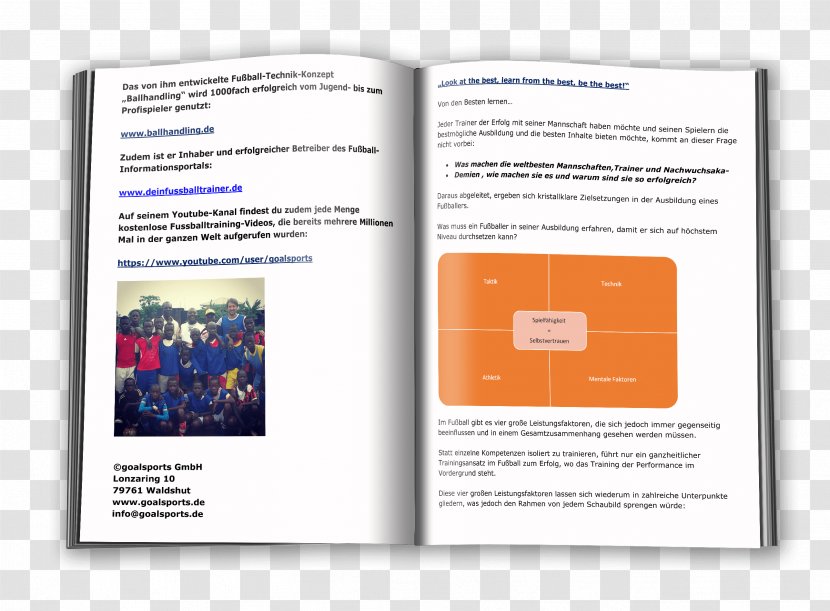 Trainingsplanung You-are-football.com Trolley Brochure - Industrial Design - Jose Mourinho Transparent PNG