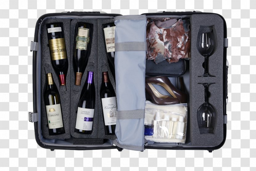Wine Beer Suitcase Champagne Bottle - Magnum Transparent PNG