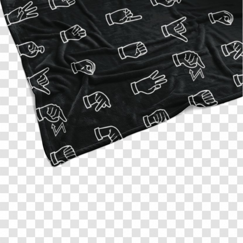 Brand Black M Font - Throw Blanket Transparent PNG
