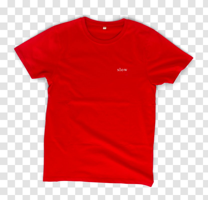 Ringer T-shirt Clothing Sleeve - Red Transparent PNG