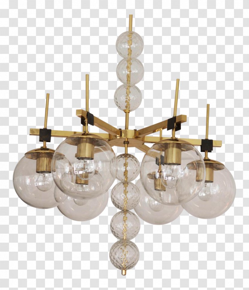 Chandelier Brass 01504 Ceiling - Decor Transparent PNG