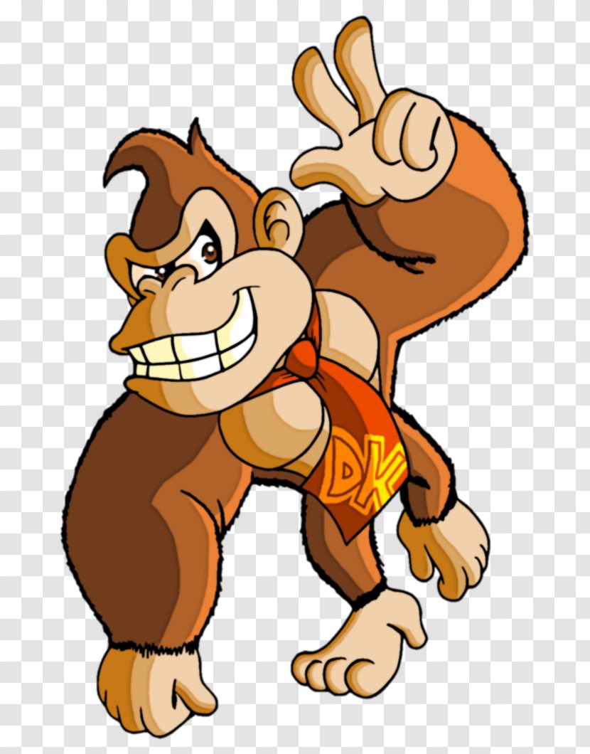 Donkey Kong Country 2: Diddy's Quest Diddy Racing Mario Bros. Kong: Barrel Blast - Cartoon - Donky Transparent PNG