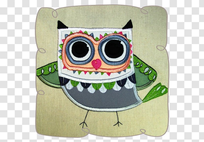 Owl Machine Embroidery Design Felt - Cartoon - Mobile Phone Case Smile Transparent PNG
